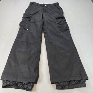 Triple Nickel Insulated Snow Pants Black Waterproof Ski Snowboard Size 12